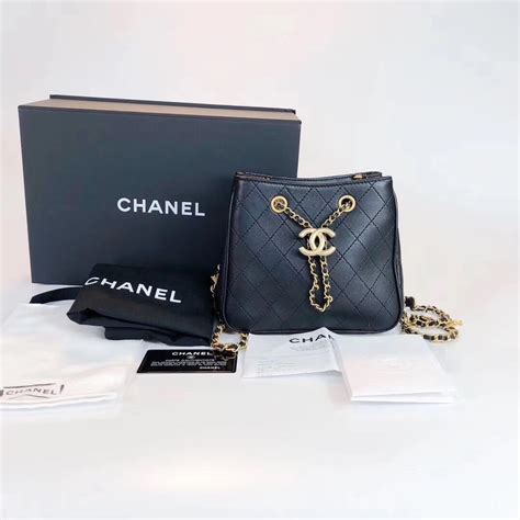 chanel new bucket bag 2019|Chanel drawstring bag 2020.